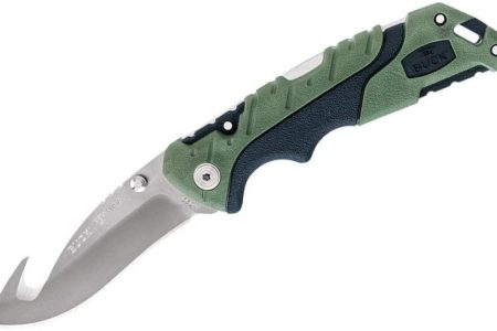 Buck Knives 660 Folding Pursuit Large Folding Hunting Knife with Guthook