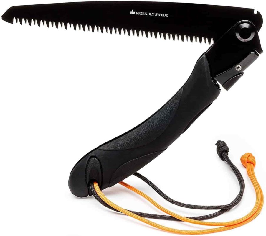 Folding Hand Saw with Ergonomic TPR Handle