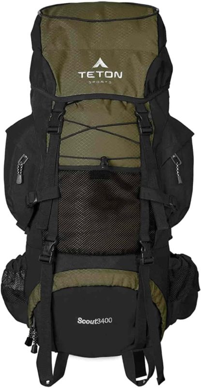 High-Performance Backpack for Backpacking, Hiking, Camping