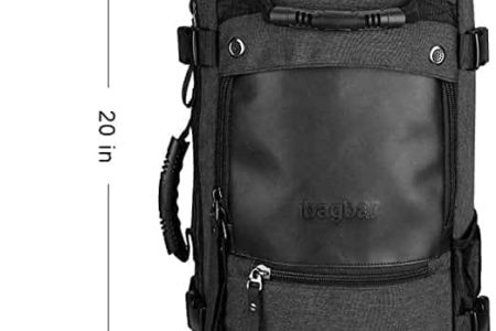 Ibagbar Canvas Backpack Travel, Hiking, Camping Bag