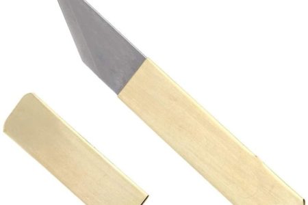 Japanese Brass Pocket Knife (Kiridashi)