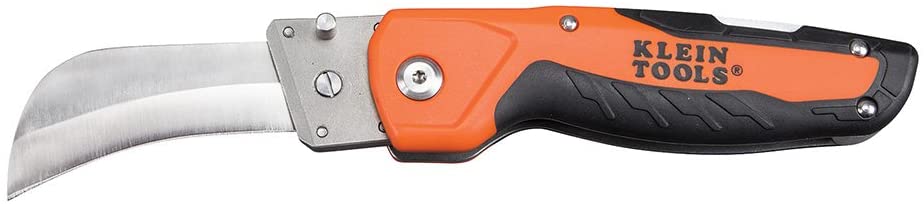Klein Tools 44218 Cable Skinning Utility Knife with Replaceable Blade