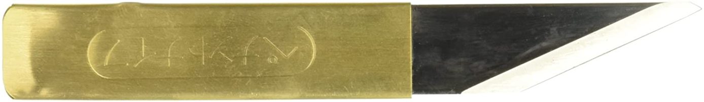 Yoshiharu Hamono Japanese Kiridashi Brass Knife Penanto