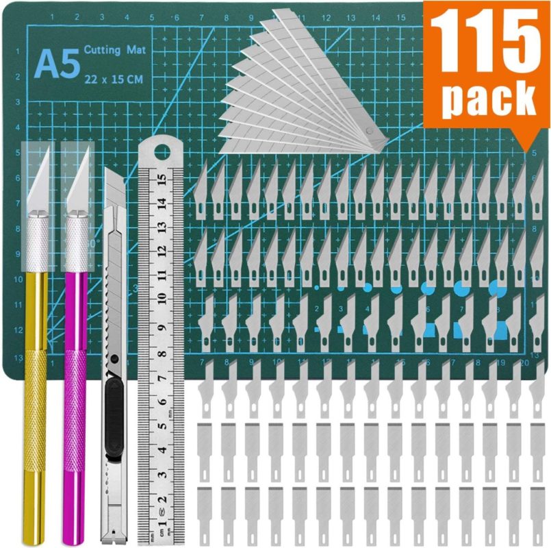 115Pcs Exacto Upgrade Precision Carving Craft Knife