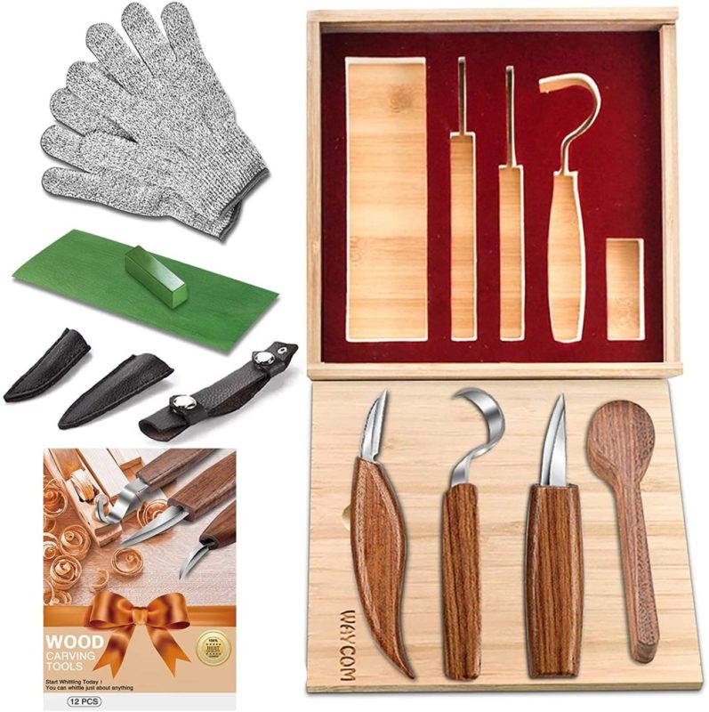 12pcs Wood Carving Tools Set