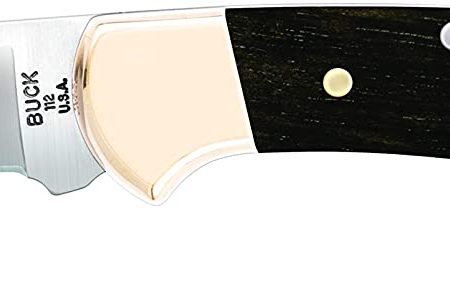 Buck Knives 112 Ranger Folding Knife with Leather Sheath
