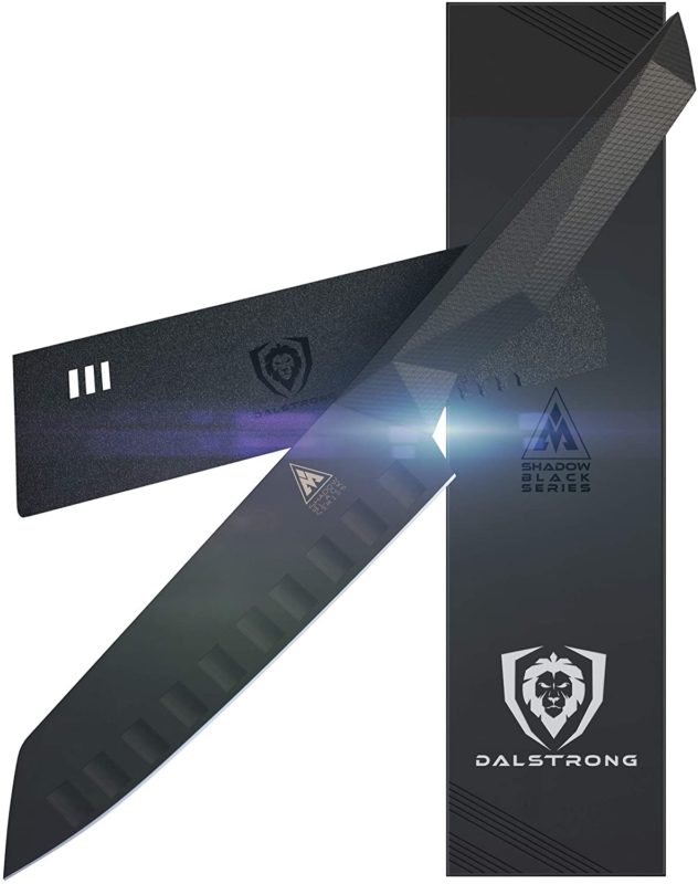 DALSTRONG Santoku Knife -7 Inches-Shadow Black Series