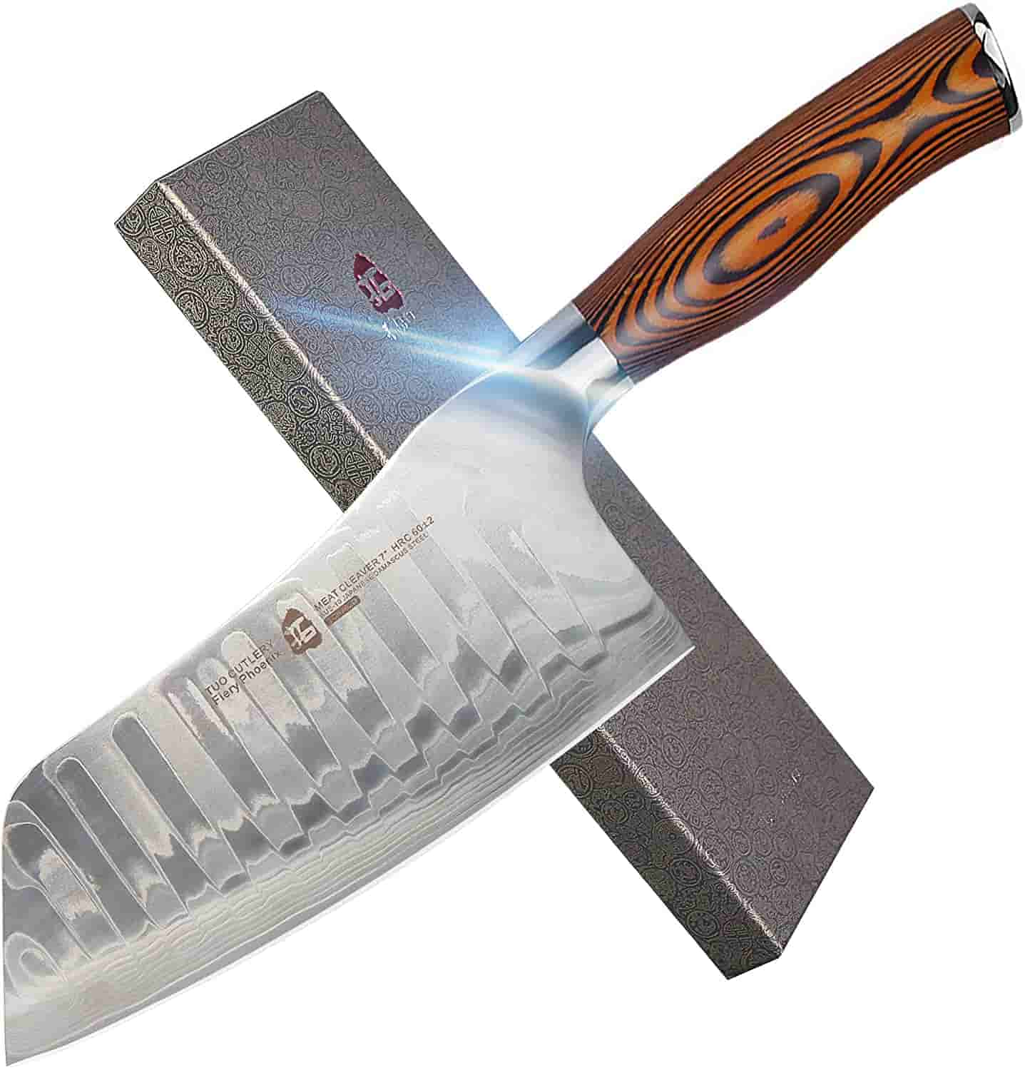 Damascus Steel - Chinese Chef's Knife