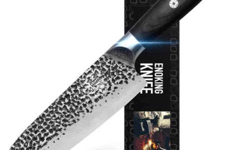 ENOKING 7 Inch Santoku Knife