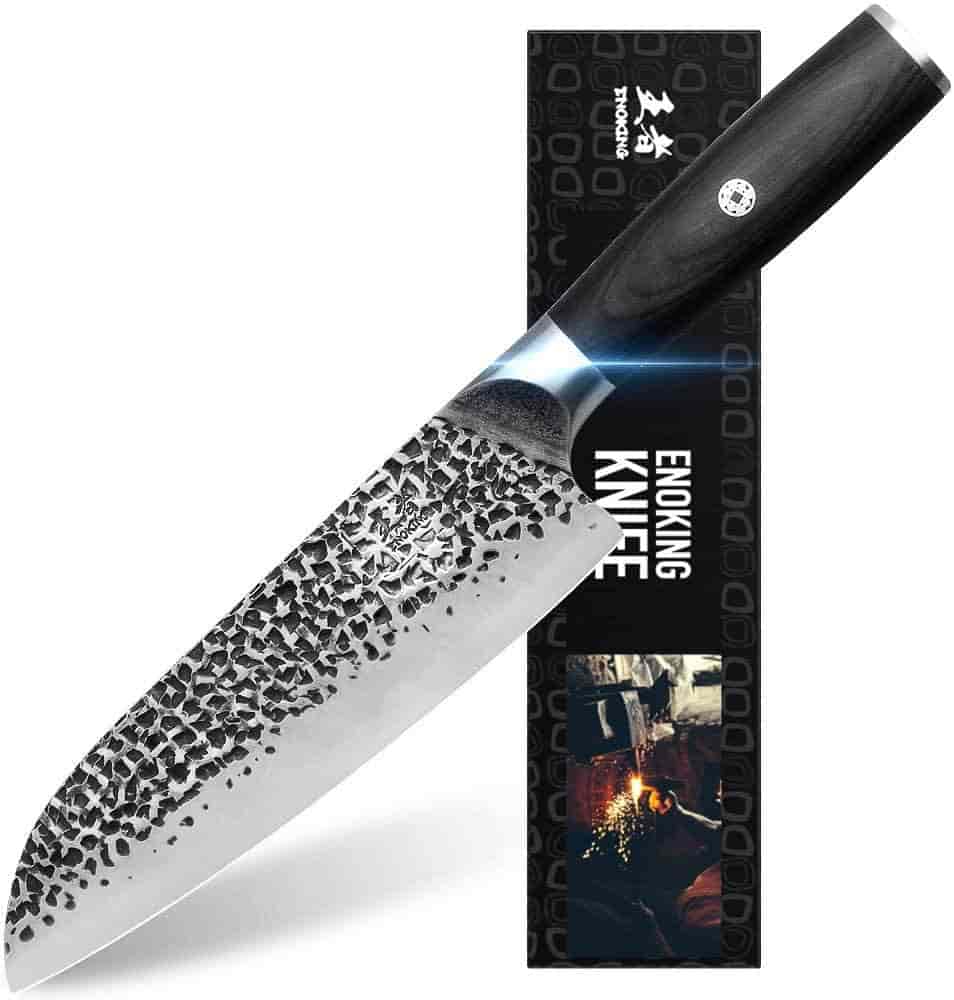 ENOKING 7 Inch Santoku Knife