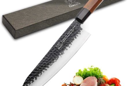 FAMCÜTE 8 Inch Professional Japanese Chef Knife