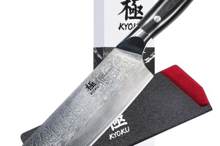 KYOKU Daimyo Series - Damascus Nakiri Knife 