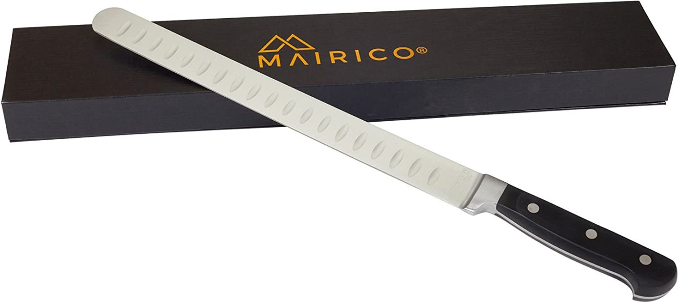 MAIRICO Ultra Sharp Premium 11-inch Stainless Steel Carving Knife