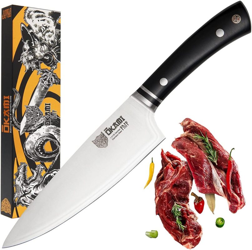 OKAMI Chef's Knife 8 Inch
