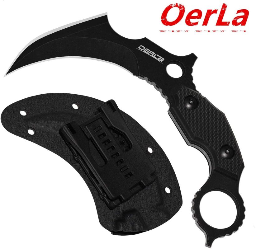 Oerla TAC OL-0019BE Battle Eagle Outdoor Duty Claw Knife