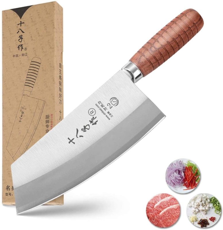 SHI BA ZI ZUO Chef Knife Chinese Cleaver 