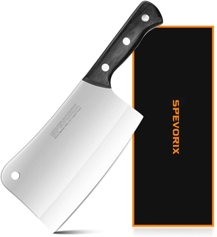 SPEVORIX Meat, 7 inch Cleaver Butcher