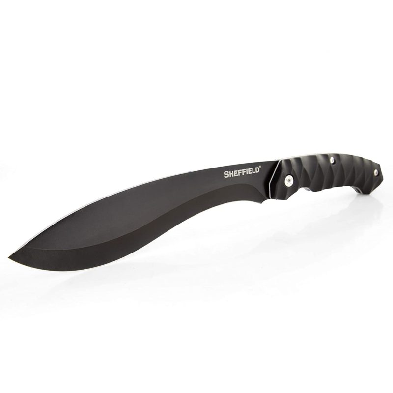 Sheffield 12145 McCall 8.5 inch Kukri Blade Survival Machete