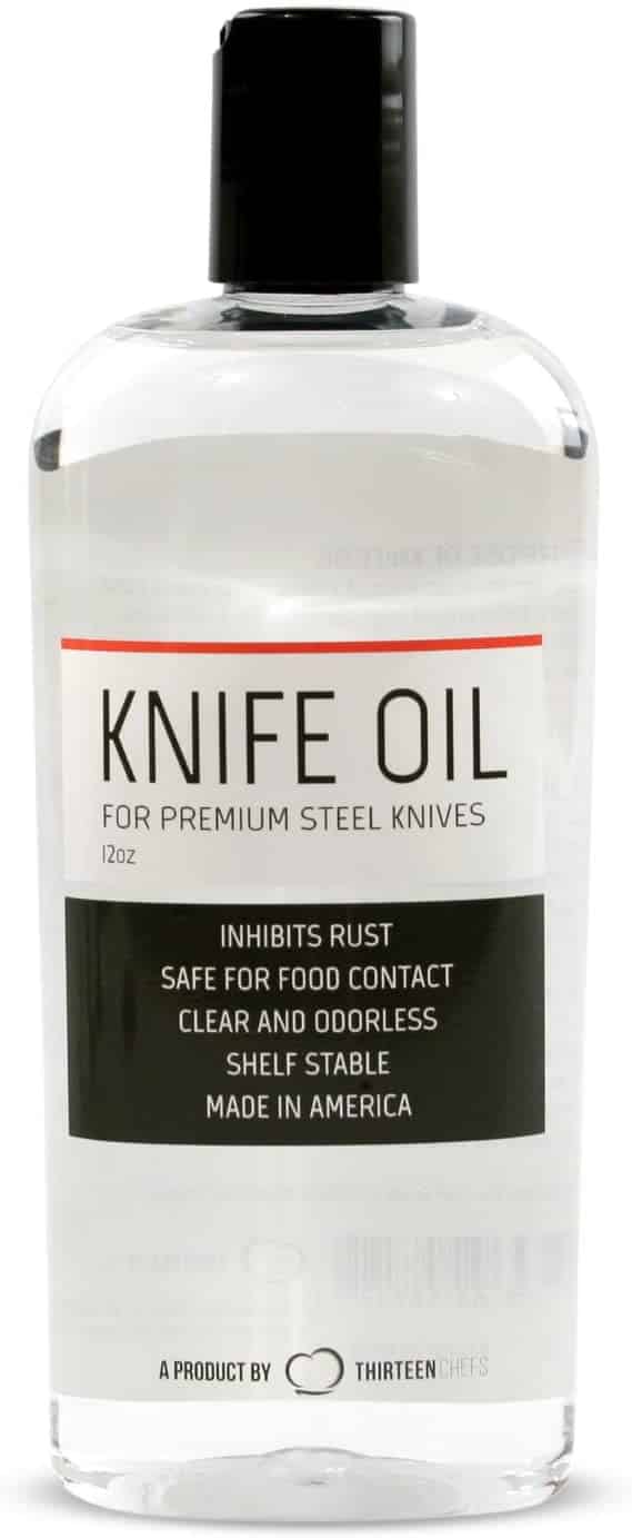 Thirteen Chefs Knife and Honing Oil
