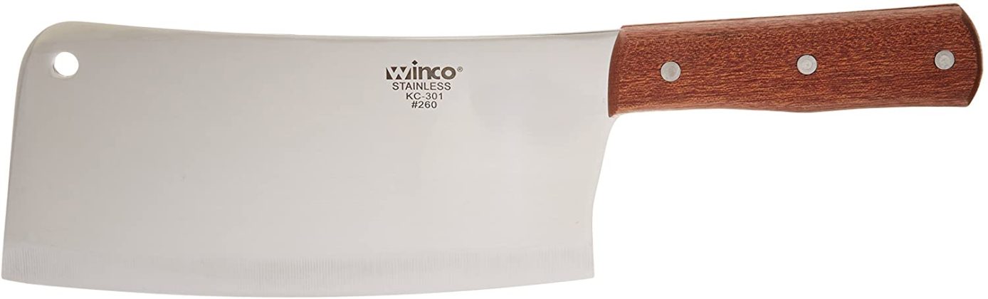 Winco 8 Heavy Duty Chinese Cleaver