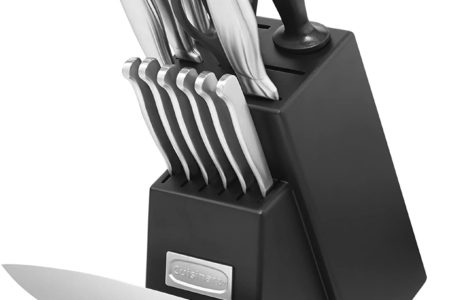Cuisinart C77SS-15PK 15-Piece Stainless Steel Hollow Handle Block Set