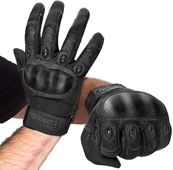 FREETOO Knuckle Tactical Gloves for Men