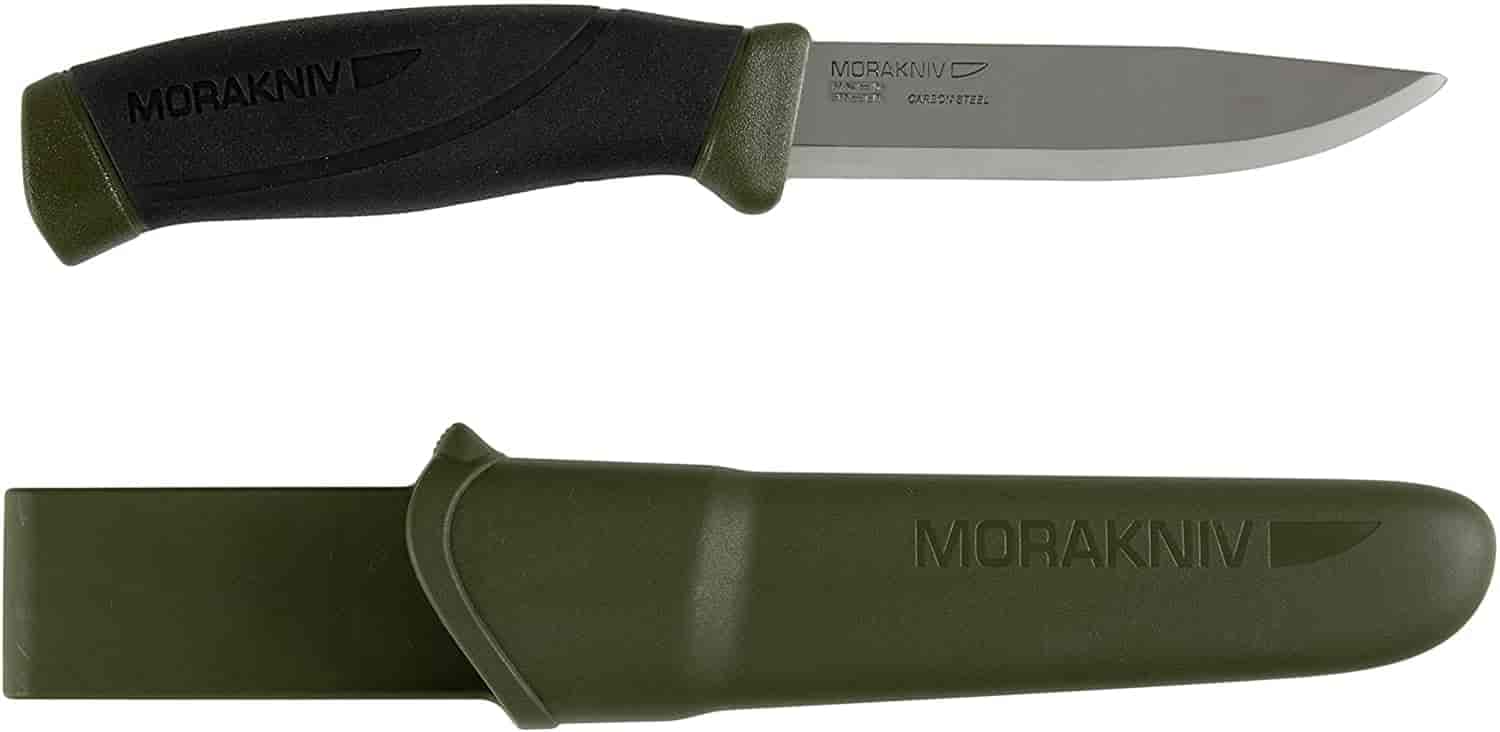 Fixed Blade Outdoor Knife with Carbon Steel Blade
