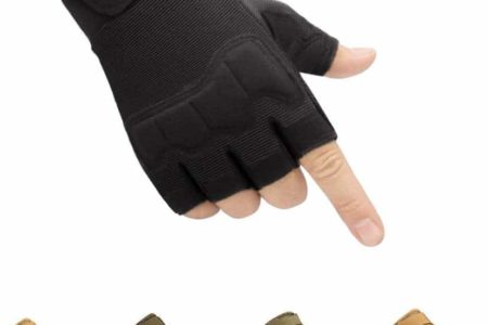 HYCOPROT Fingerless Tactical Gloves