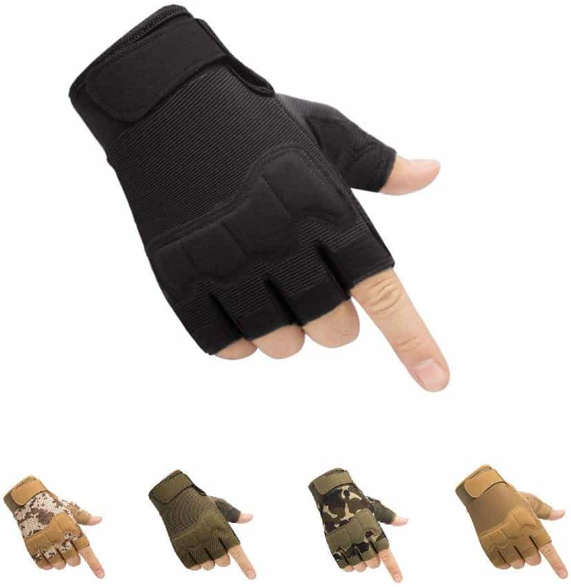 HYCOPROT Fingerless Tactical Gloves