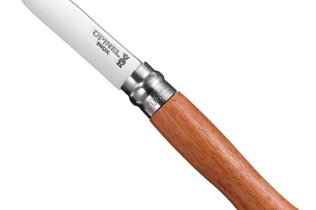 Opinel No6 Stainless Steel Folding Pocket Knife – Premium Wood Handles