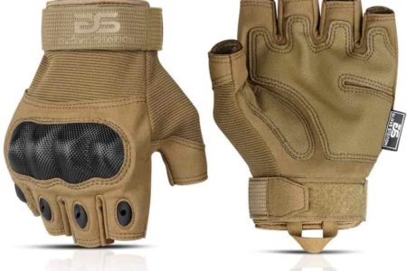 Outdoor Sports Tactical Rubber Knuckle Gloves for Men