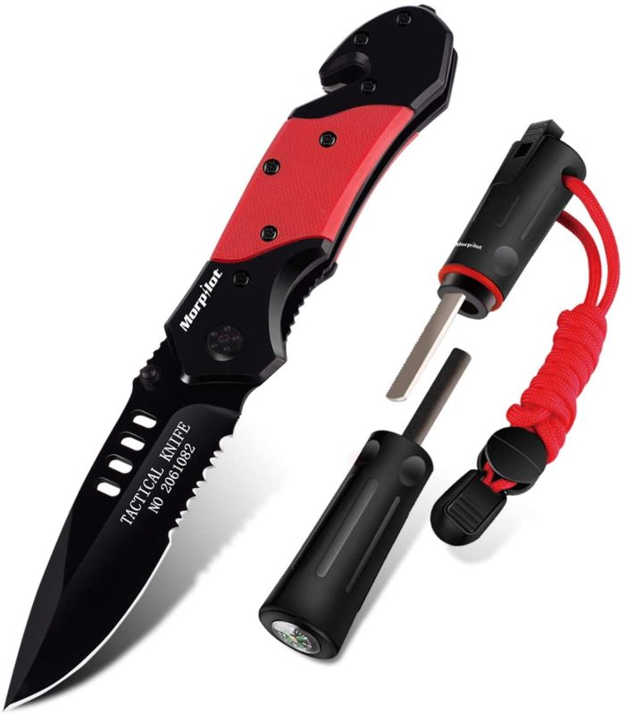 Pocket Knife & Fire Starter Set