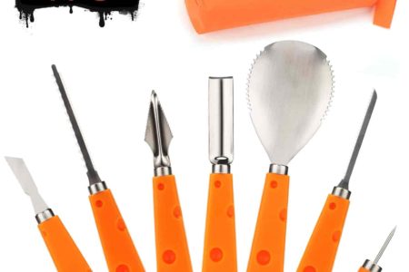 Professional & Heavy Duty Stainless Steel Pumpkin Carving Set