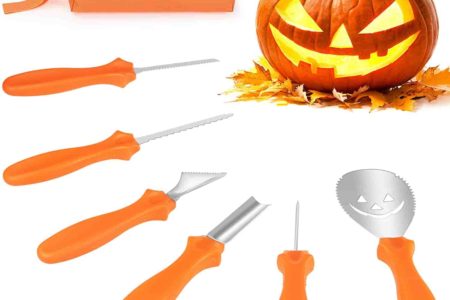 Professional Stainless Steel Pumpkin Carving Sculpting Tools Knife