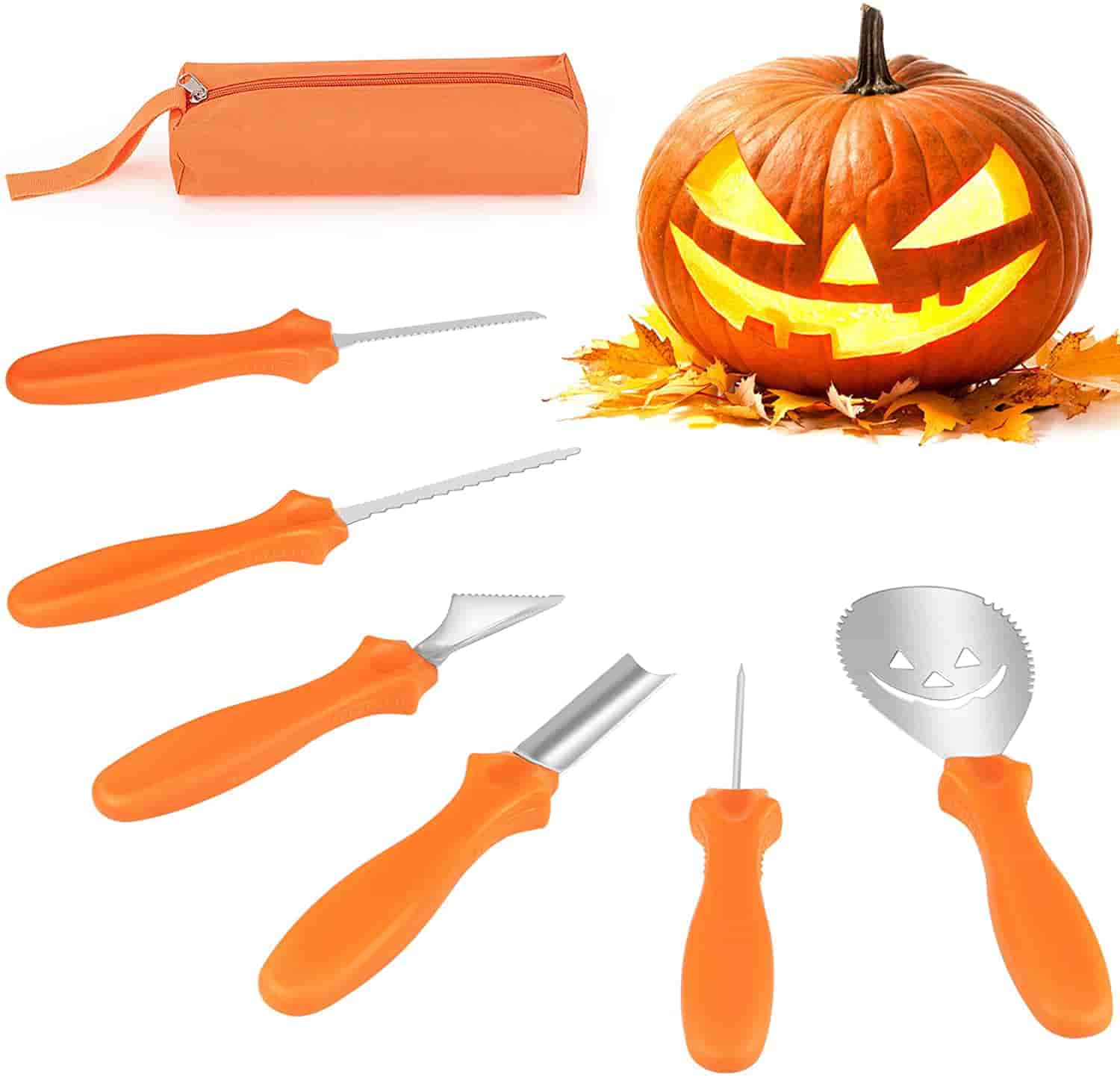 Professional Stainless Steel Pumpkin Carving Sculpting Tools Knife