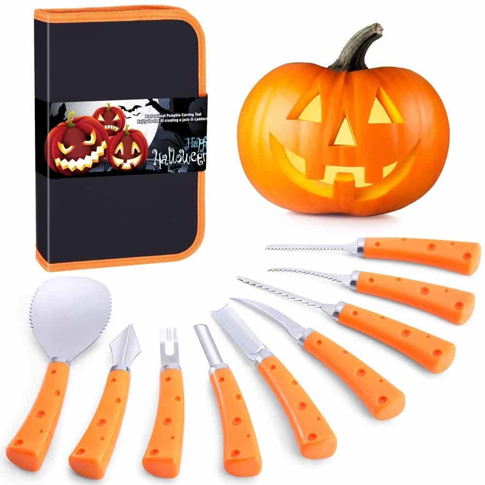 Pumpkin Carving Kit for Adults & Kids