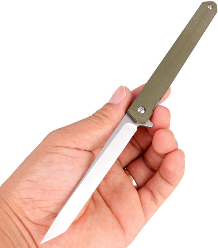 Samior G1035 Small Slim Folding Pocket Flipper Knife