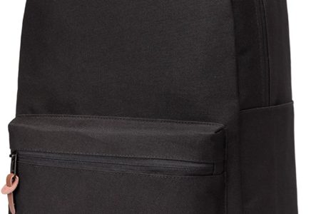School backpack, Lightweight Casual Classic Water-resistant School Rucksack Travel Backpack 15 inch Laptop Black