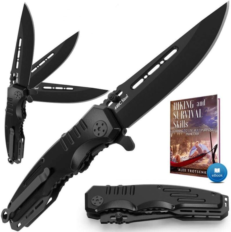 Spring Assisted Knife - Pocket Folding Knife