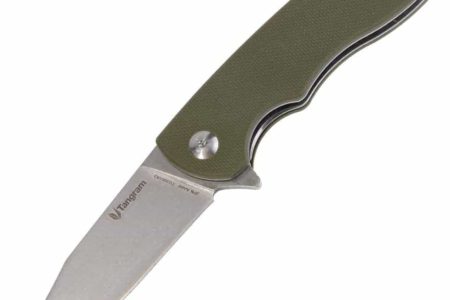 TANGRAM Tactical Knife Mini Pocket EDC Flipper