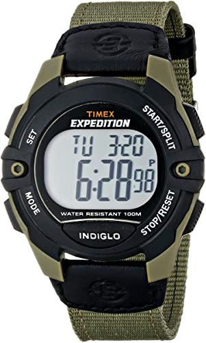 Timex Expedition Classic Digital Chrono Alarm Timer 41mm Watch