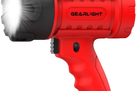 GearLight Waterproof LED Spotlight Flashlight Watchman