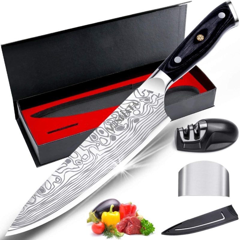 MOSFiATA 8 inches Super Sharp Professional Chef's Knife