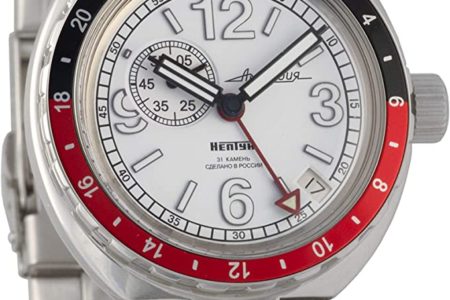 Vostok Neptune Amphibian Collection Automatic Mens Wristwatch