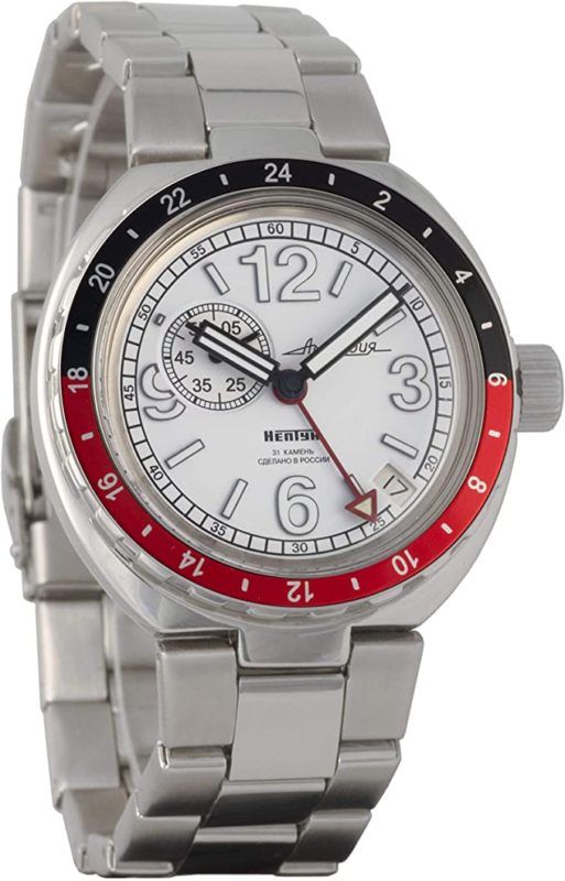 Vostok Neptune Amphibian Collection Automatic Mens Wristwatch
