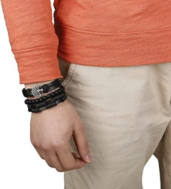 Leather Wristbands For Mens