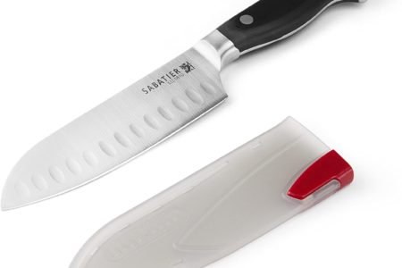 Sabatier Forged Stainless Steel Santoku Knife