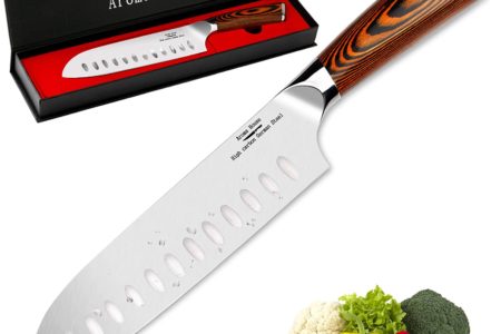 Santoku Knife 7 Inch Kitchen Knife