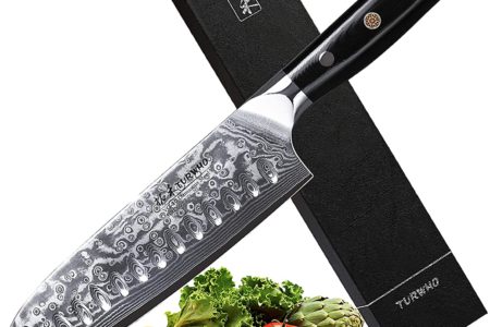 Santoku Knife 7 inch - Japanese 67-layer