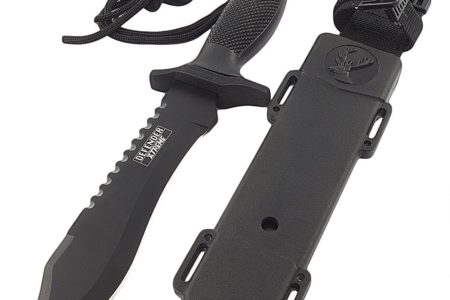12 inches Tactical Bowie Survival Hunting Knife